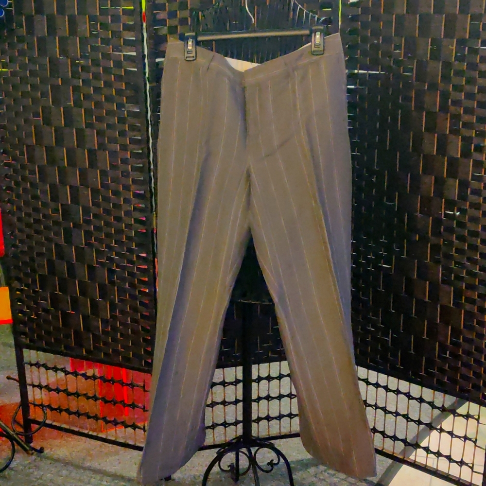 Calvin Klein women striped pants